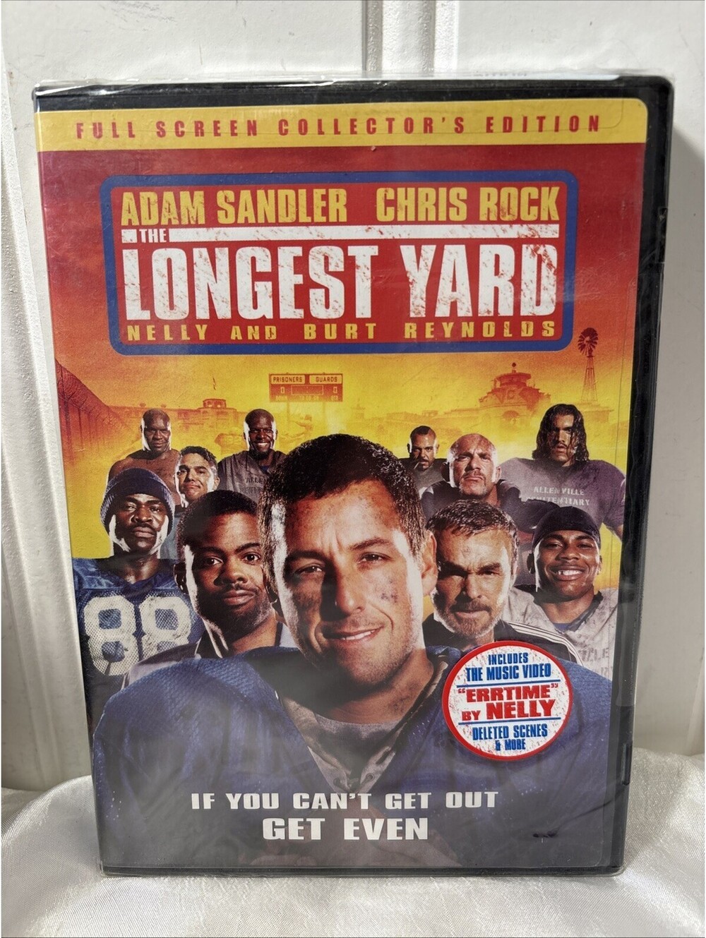 Brand New Factory Sealed The Longest Yard Comedy DVD 2005 Adam Sandler